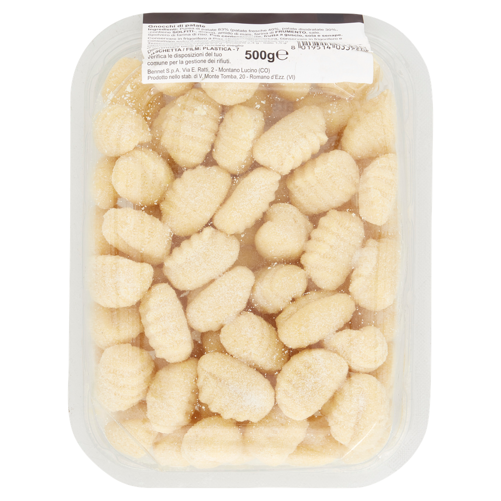 Gnocchi Patate Freschi Selezione Gourmet Bennet - Foto 3