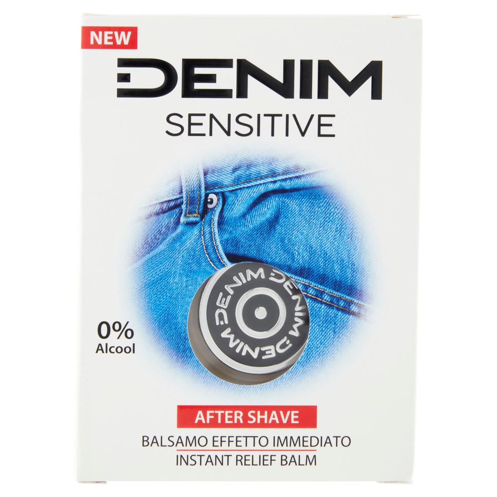 After Shave Sensitive 0% Alcool Denim - Foto 1