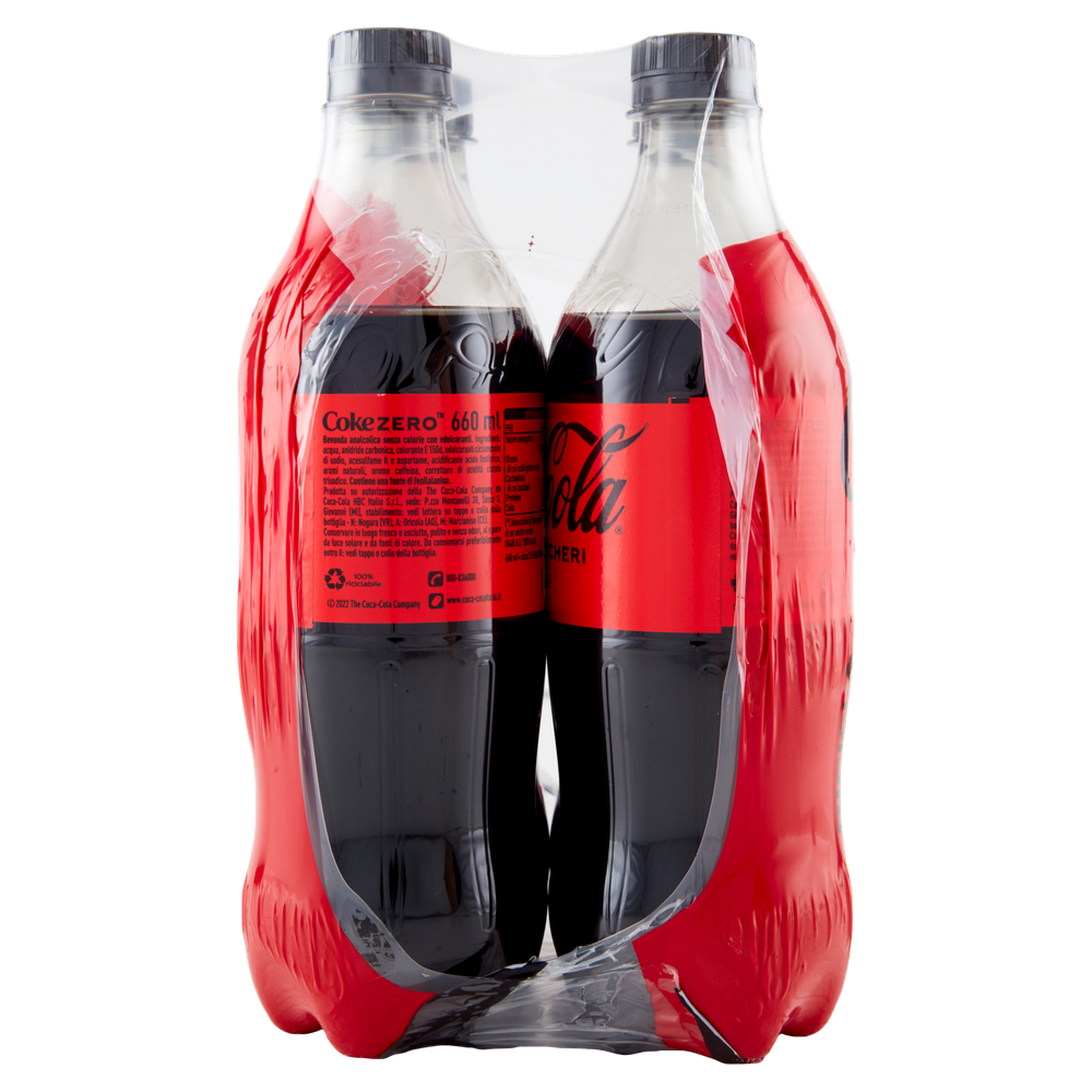 4 Bottiglie Coca Cola Zero Pet - Foto 2