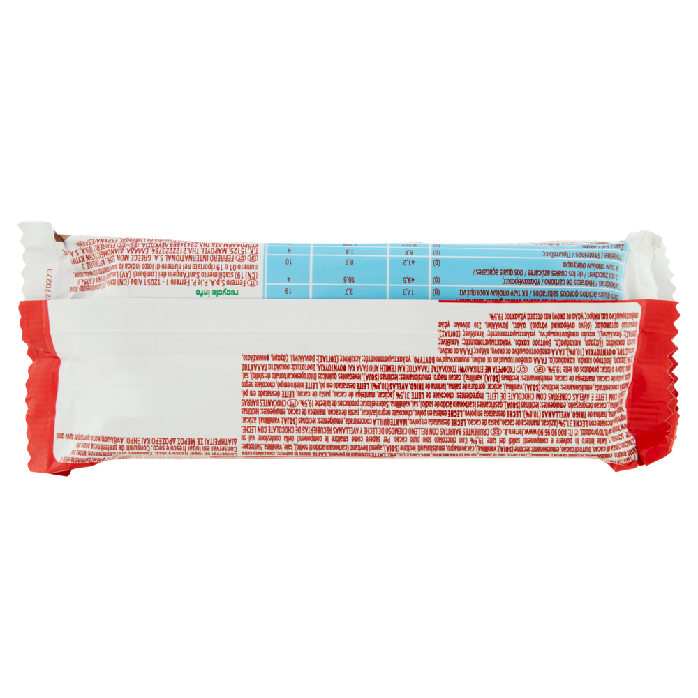 Wafer Kinder Bueno Cioccolato Al Latte E Crema Nocciole 3x43g Kinder - Foto 3