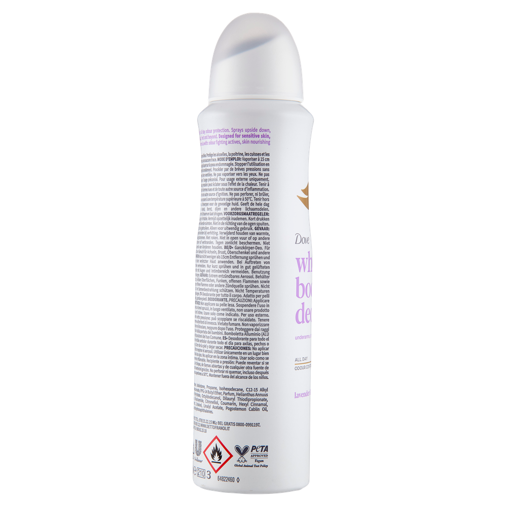 Deodorante Corpo Spray Lavanda E Camomilla Dove - Foto 2