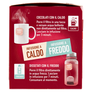 Infuso Fruttosi 100% Naturali Lampone E Ribes Rosso 12x2g Bonomelli - Foto 2