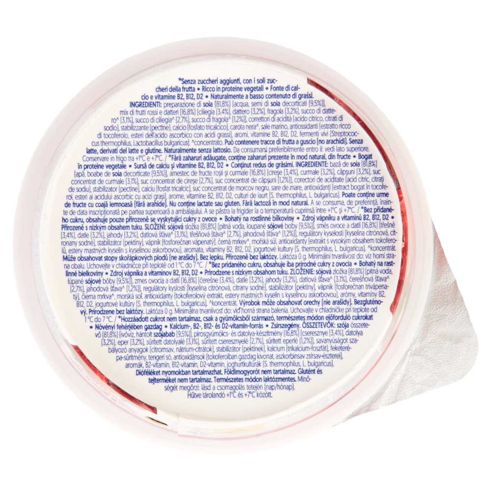 Yogurt 100% Vegetale Frutti Rossi Zero Zuccheri Aggiunti Alpro - Foto 3