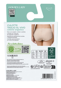 Culotte Donna Taglio Vivo Taglia 3 Naturale Golden Lady - Foto 3