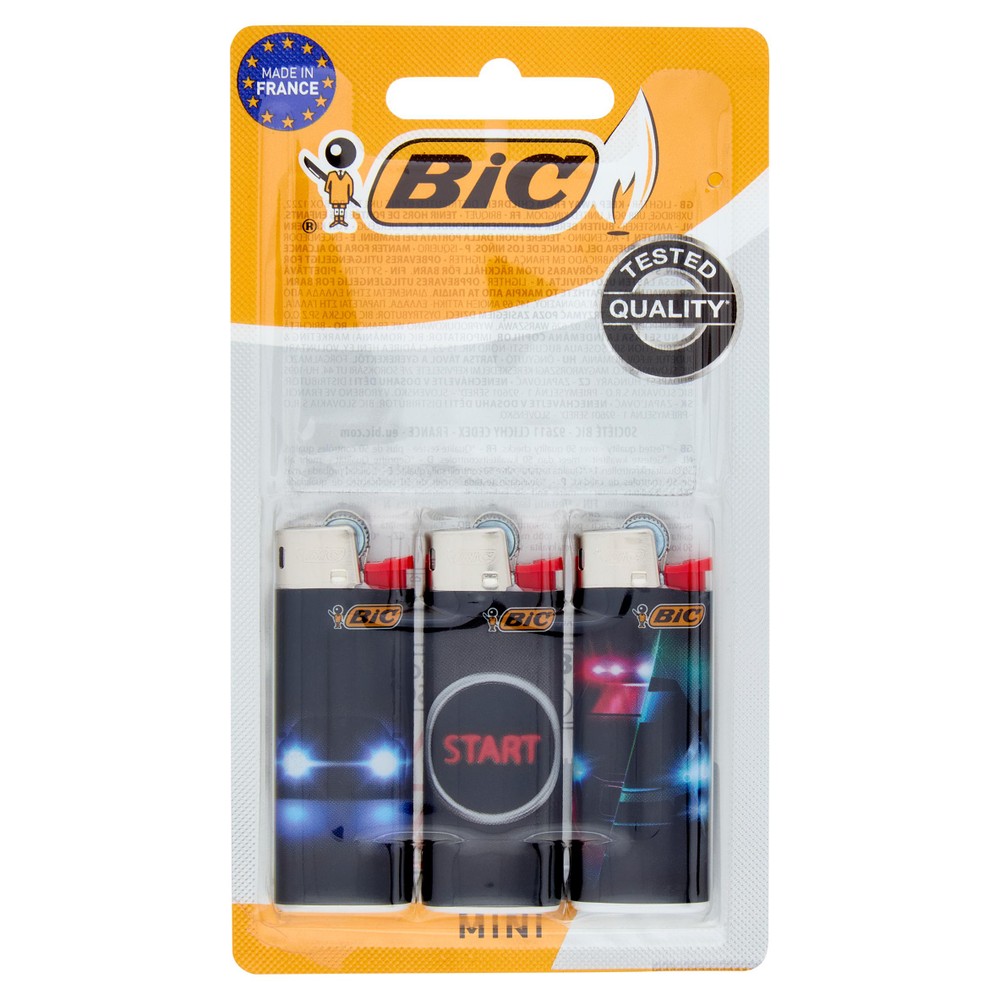3 Accendini Mini J25 Bic - Foto 1