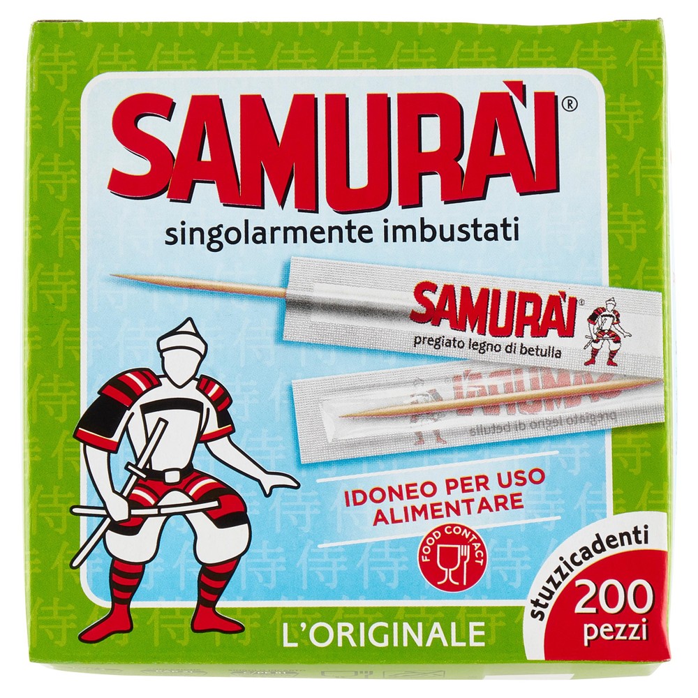 Stuzzicadenti Imbustati Samurai - Foto 1