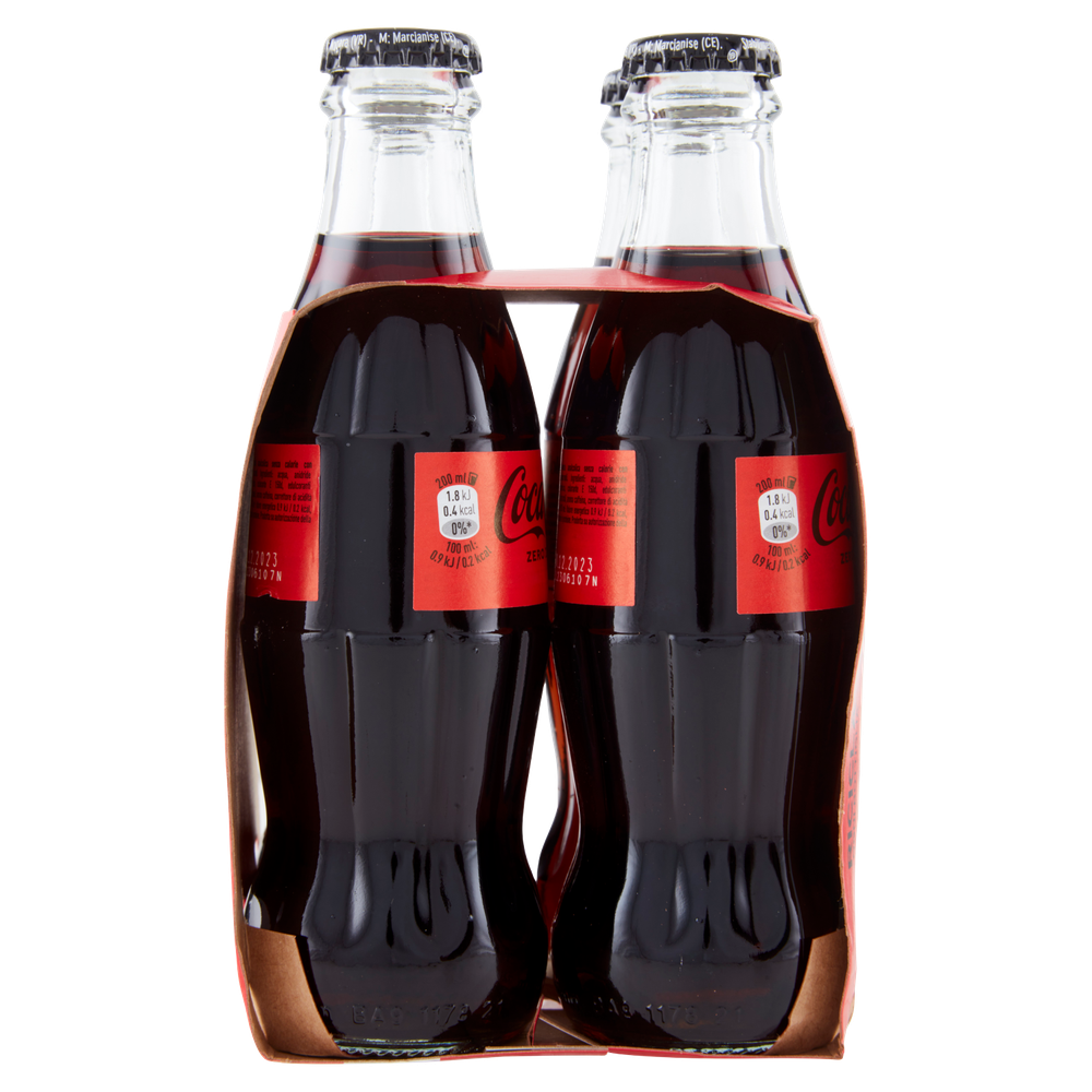 4 Coca Cola Zero Vetro - Foto 2