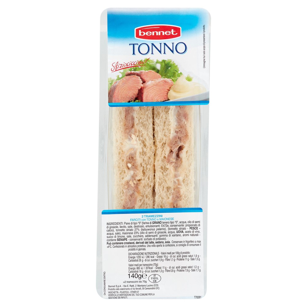 Tramezzino Tonno Bennet - Foto 1