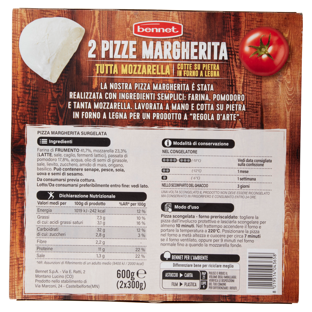 Pizza Margherita Bennet - Foto 3