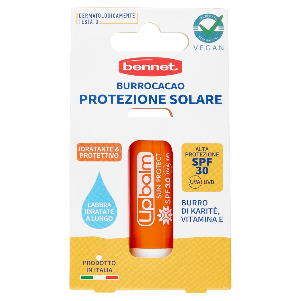 Stick Solare S.P.F.30 Idrtante E Protettivo Con Burro Di Karite Bennet - Foto 1