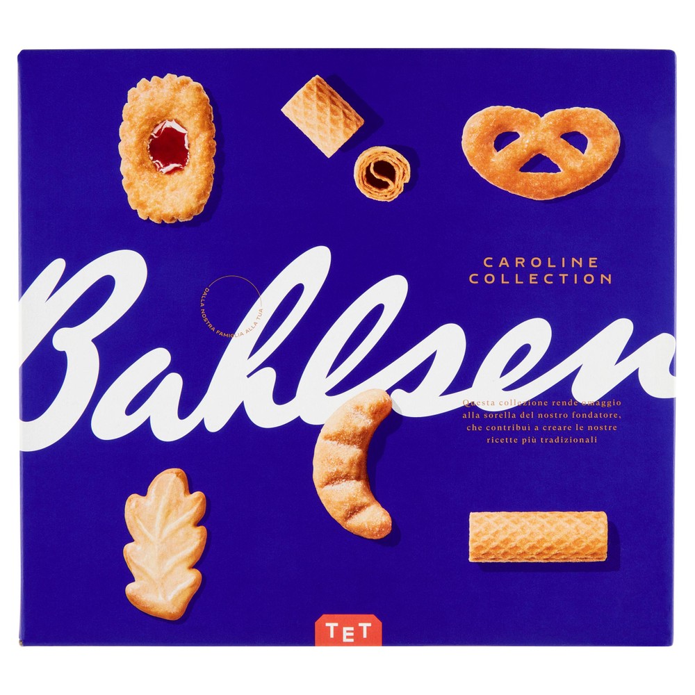 Assortimento Di Biscotti E Wafer Caroline Collection 2x161g Bahlsen - Foto 1