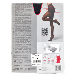 Collant Push Up Tg 3 Nero 30 Denari Pompea - Foto 3