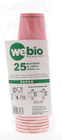 Bicchieri Monouso In Cartoncino Rosa Webio 200ml Bicchieri Monouso In Cartoncino Rosa Webio 200ml