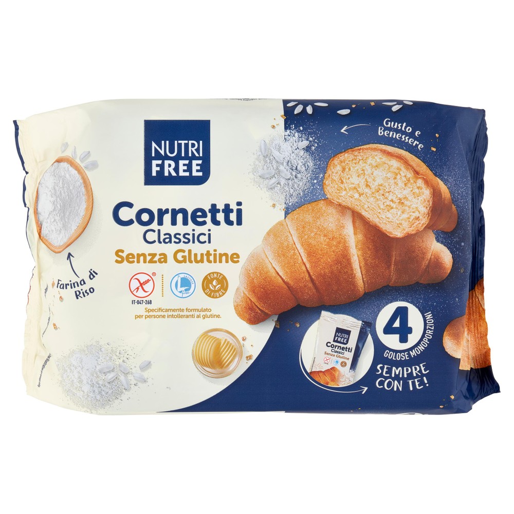 Cornetti Classici Senza Glutine Nutri Free