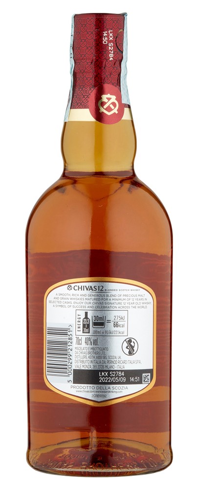 Whisky 12 Anni Chivas - Foto 3
