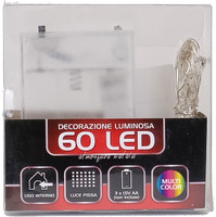 Filo 60 Micro Led A Batteria , Multicolor , Luce Fissa , Uso Interno Filo 60 Micro Led A Batteria , Multicolor , Luce Fissa , Uso Interno