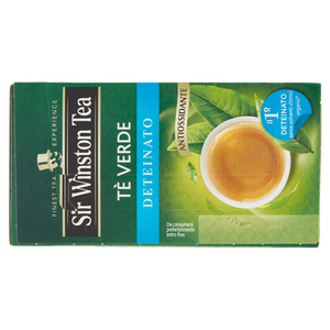 Tè Verde Deteinato Da Agricoltura Biologica 20x1,75g Sir Winston Tea - Foto 3