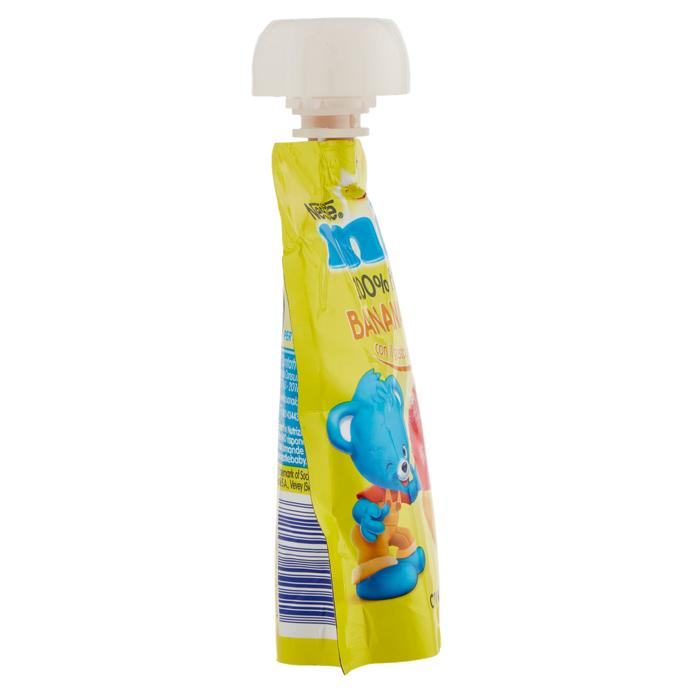 Merenda 100% Frutta Banana E Mela Da Spremere Pouch - Foto 2