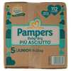 112 Pannolini Baby Dry Pentapack Junior Pampers