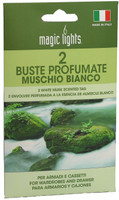 product.preview.arialabel 2 Buste Profumate Muschio Bianco