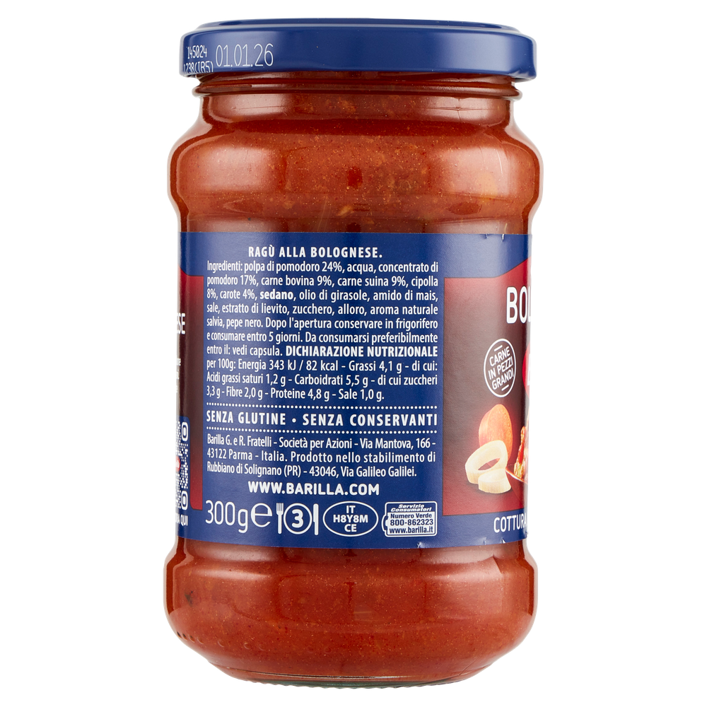 Ragu' Alla Bolognese Senza Glutine Barilla - Foto 2