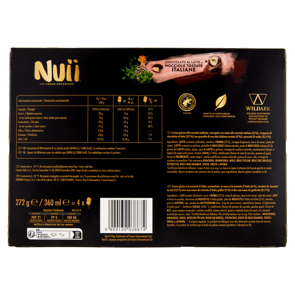 Gelato Nuii Nocciole Italiane - Foto 3