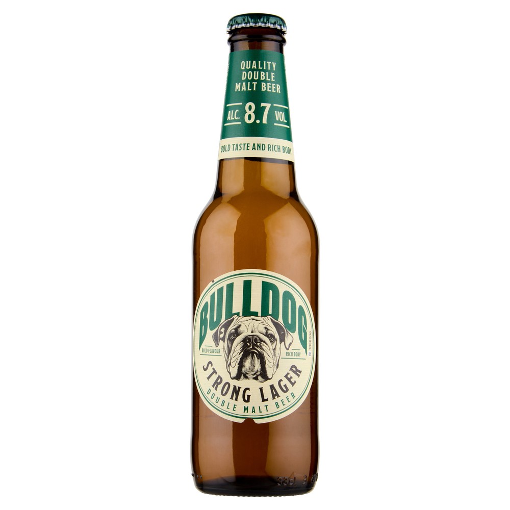 Birra Strong Lager Vetro Bulldog - Foto 1