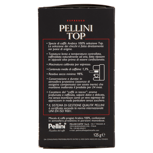 Caffè Espresso Top Arabica 100% In Cialde 18pz Pellini - Foto 2