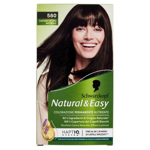 Colorazione Capelli 580 Castano Scuro Naturale Natural & Easy - Foto 1