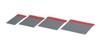 Kit 4 Spatole Per Carrozzeria Nespoli
