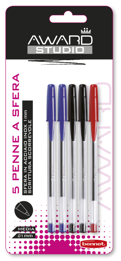 Penne A Sfera In Acciaio Inox Award - Foto 1