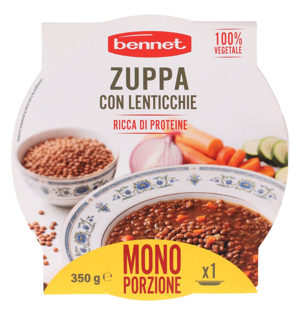 Zuppa Con Lenticchie Bennet Monoporzione - Foto 1