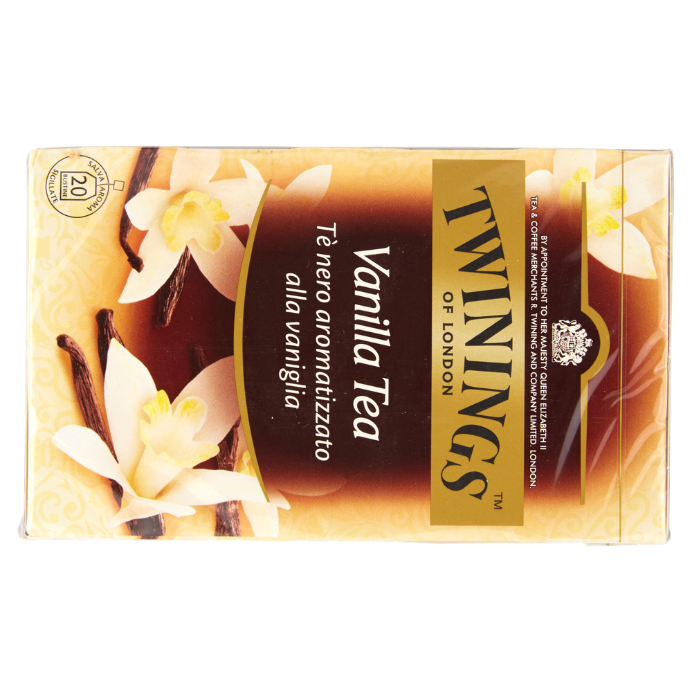 Tè Nero Aromatizzato Vaniglia 20 Filtri Twinings - Foto 3