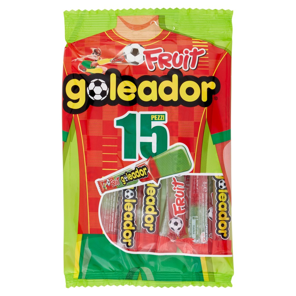 Caramelle Gommose Goleador Fruit 15x8g Goleador - Foto 1