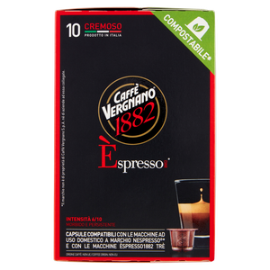 Capsule Caffè Cremoso Compatibili Nespresso 10pz Caffè Vergnano - Foto 1