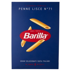 Pasta Penne Lisce N.71 100% Grano Italiano Barilla - Foto 1