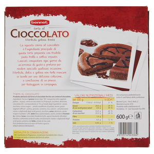 Torta Al Cioccolato Friabile Con Crema Al Cacao Bennet - Foto 3