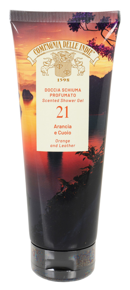 Doccia Schiuma 21 Arancia E Cuoio Compagnia Delle Indie - Foto 1