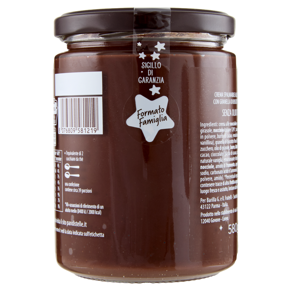 Crema Spalmabile Cacao, Nocciole E Granella Di Biscotti Pan Di Stelle - Foto 3