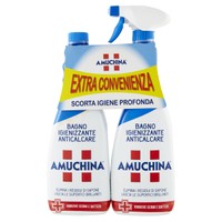 Detergente Bagno Spray Amuchina Ml . 750 + Ricarica Ml . 750 Detergente Bagno Spray Amuchina Ml . 750 + Ricarica Ml . 750