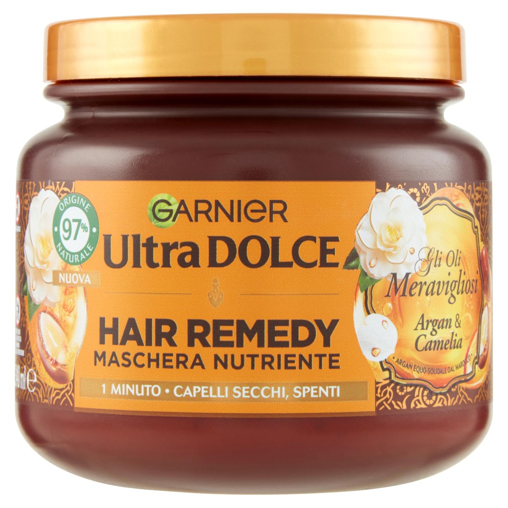 Maschera Capelli Nutriente Hair Remedy Ultradolce Garnier - Foto 1