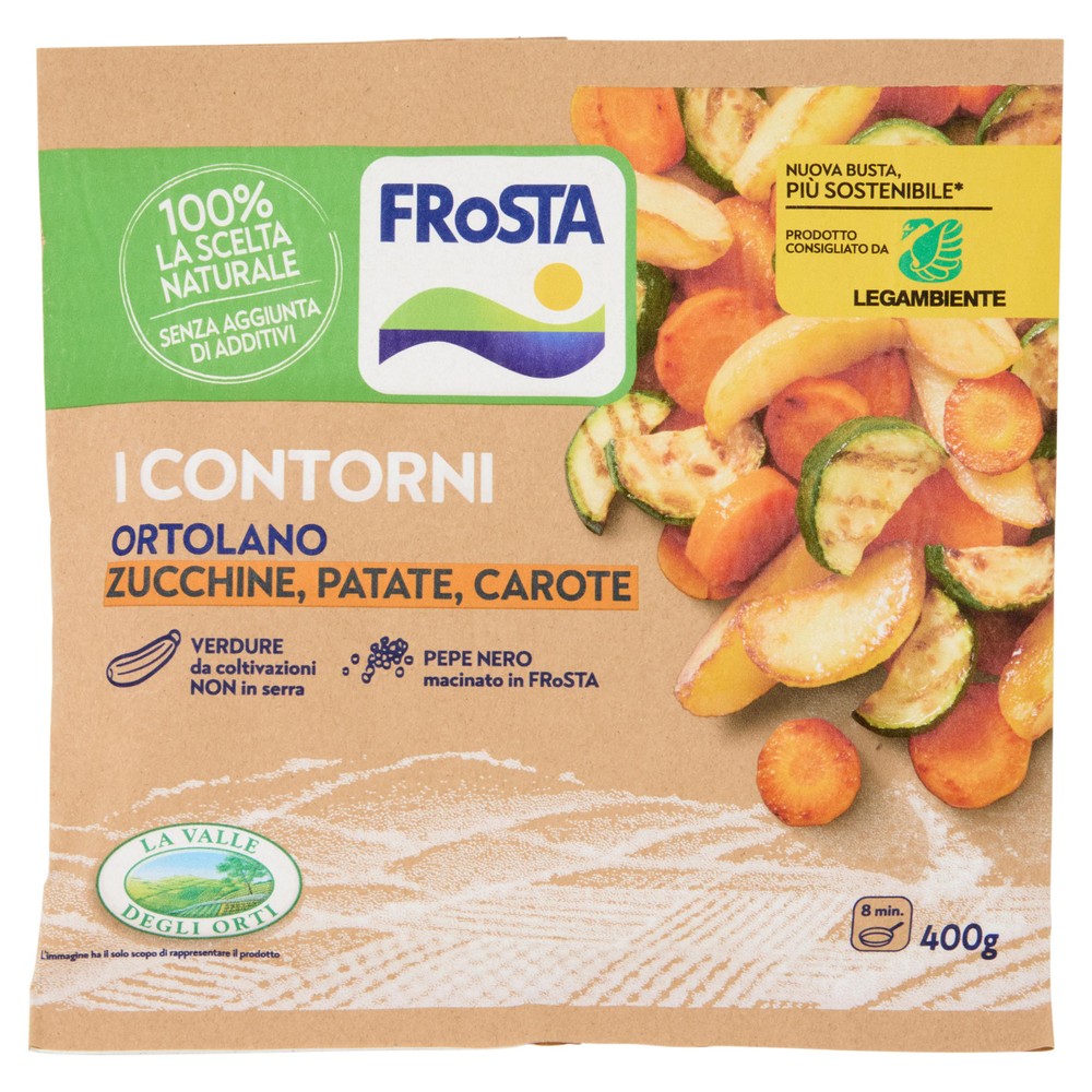 Contorno Ortolano Zucchine Grigliate Patate E Carote La Valle Degli Or - Foto 1