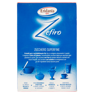 Zucchero Bianco Superfine Zefiro In Cristalli Puri Eridania - Foto 3