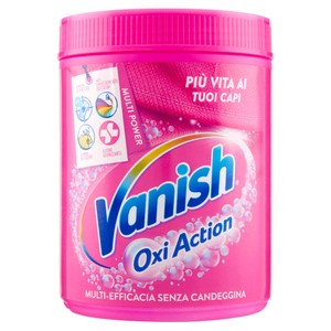 Smacchiatore Per Bucato In Polvere Rosa Vanish Oxi Action