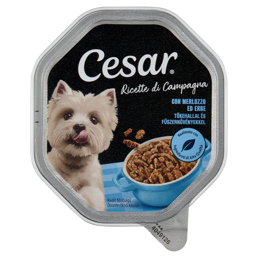 Cibo Umido Per Cani Merluzzo Cesar - Foto 1