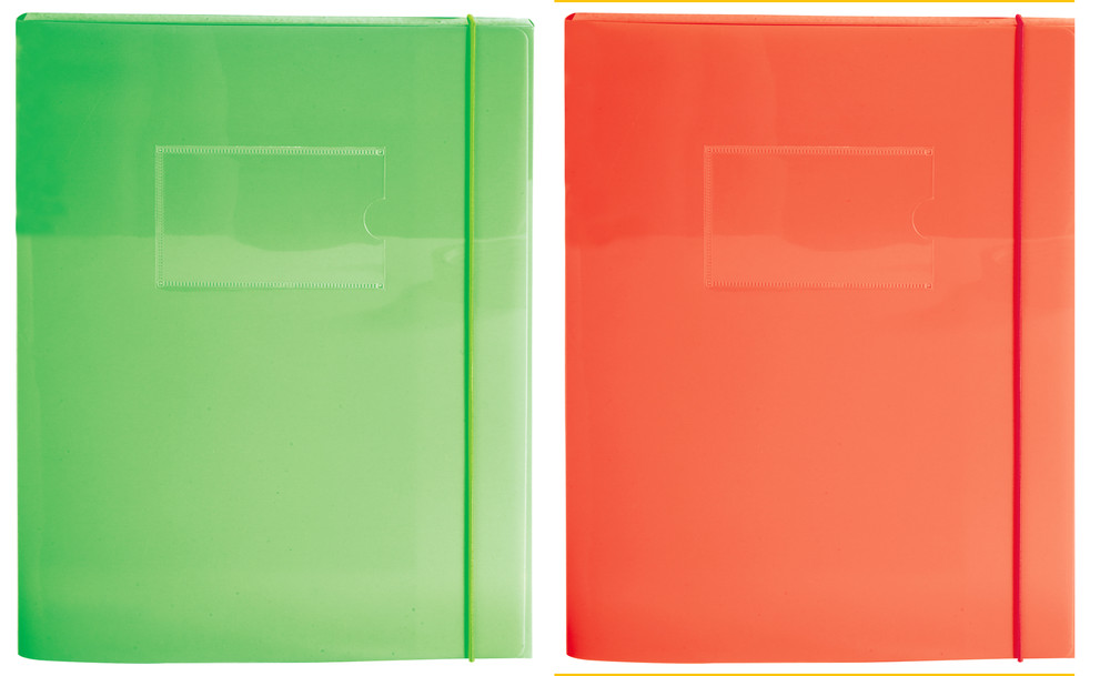 Cartellina 3 Lembi Fluo Colori Assortiti - Foto 1