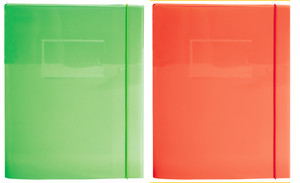 Cartellina 3 Lembi Fluo Colori Assortiti - Foto 1