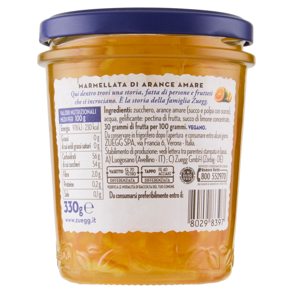 Marmellata Arance Amare Zuegg - Foto 3