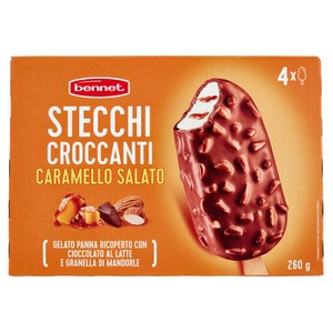 4 Gelati Stecchi Al Caramello Bennet - Foto 1