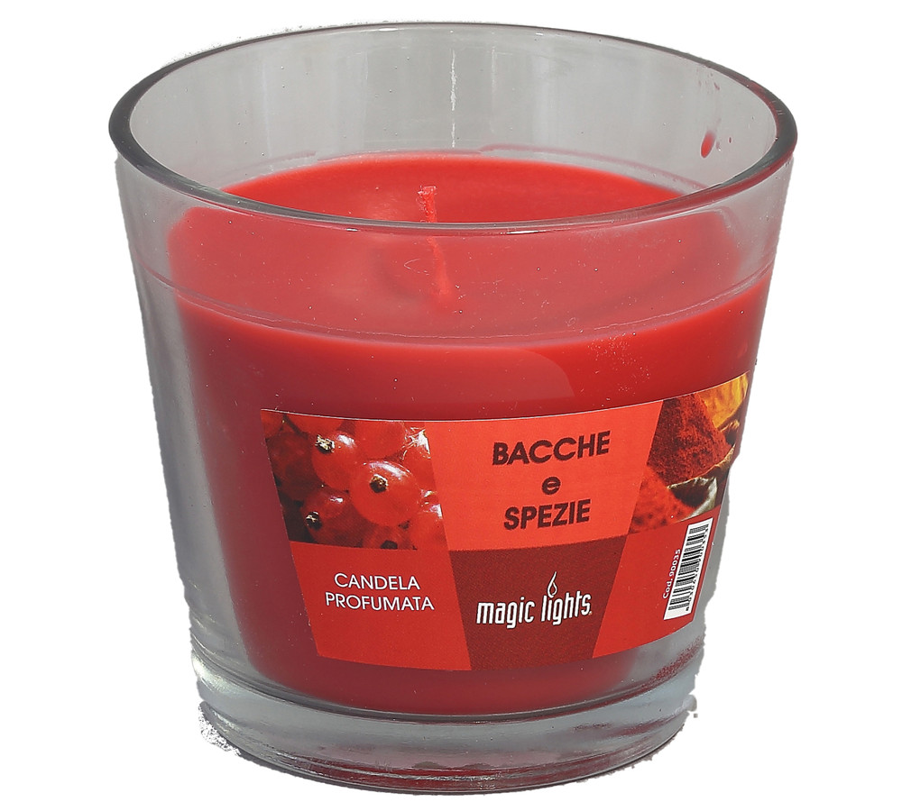 Candela Bicchiere Profumo Bacche E Spezie - Foto 1